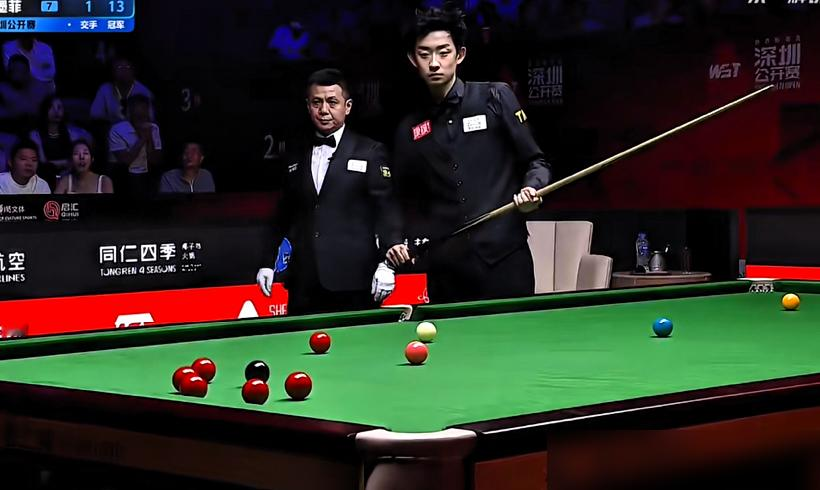 特鲁姆普亲口说过的话，10月3日被吴宜泽一杆一杆打回去了。他赛前说吴宜泽拿完世锦赛冠军就飘了，中国这