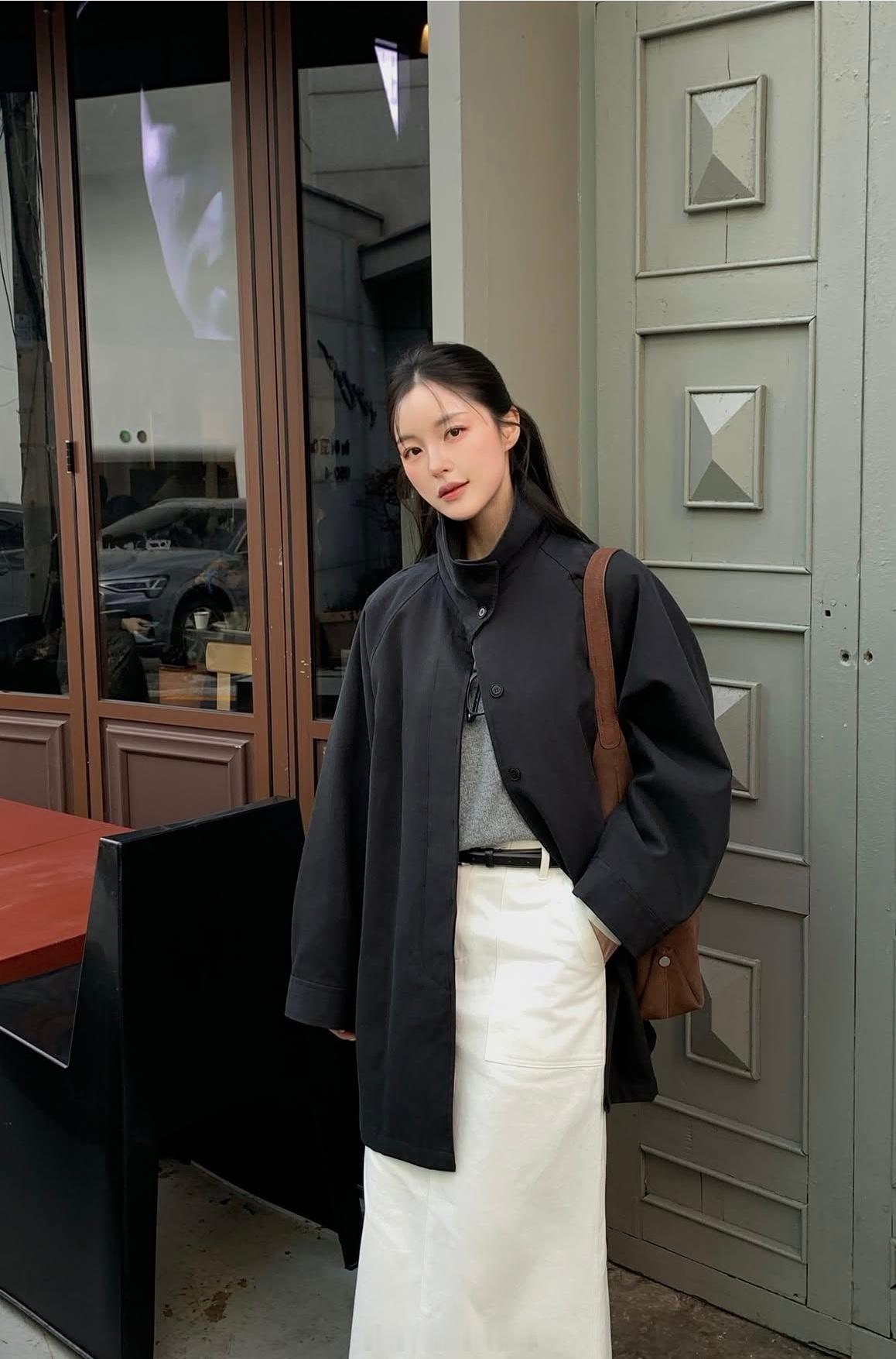 穿搭分享连续更新第2725天韩国时尚女生日常搭配周日再休闲一天韩系穿搭超能新星