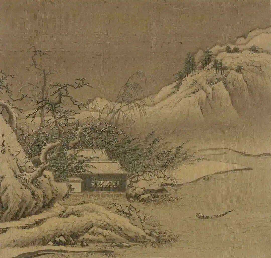 夏圭，生卒年不详，字禹玉，浙江钱塘人，南宋杰出画家，位列“南宋四家”。他供职于