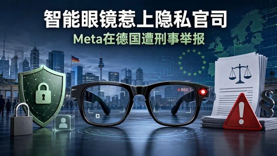 偷拍还是创新? Meta智能眼镜在德国遭刑事举报