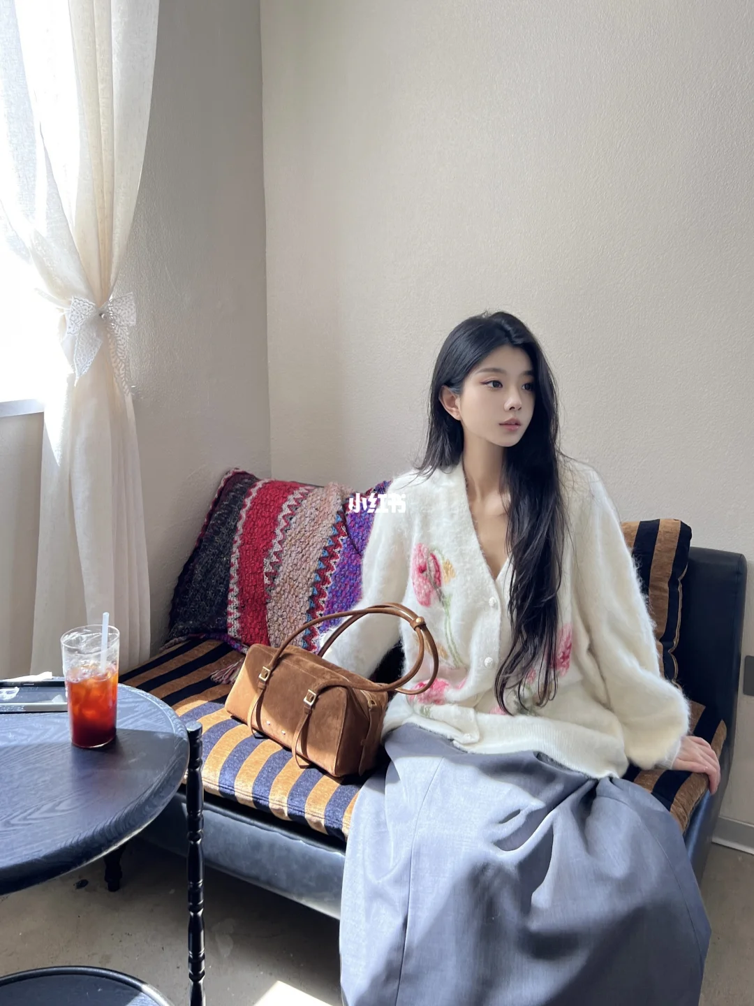 一件开衫的风格魔法！🌷