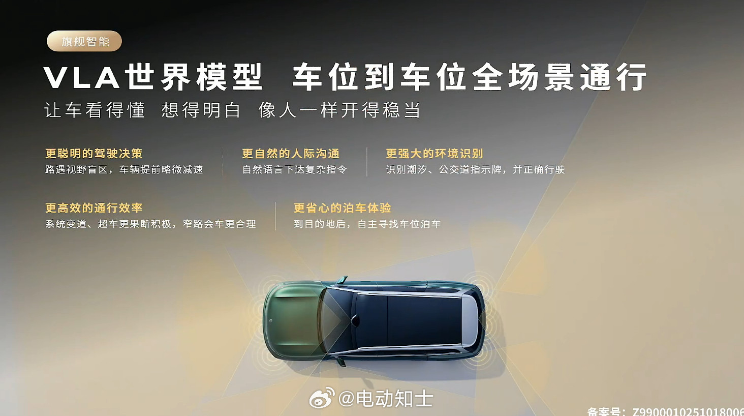 零跑VLA世界模型将在零跑D平台上首发，支持车位到车位全场景通行。  ...