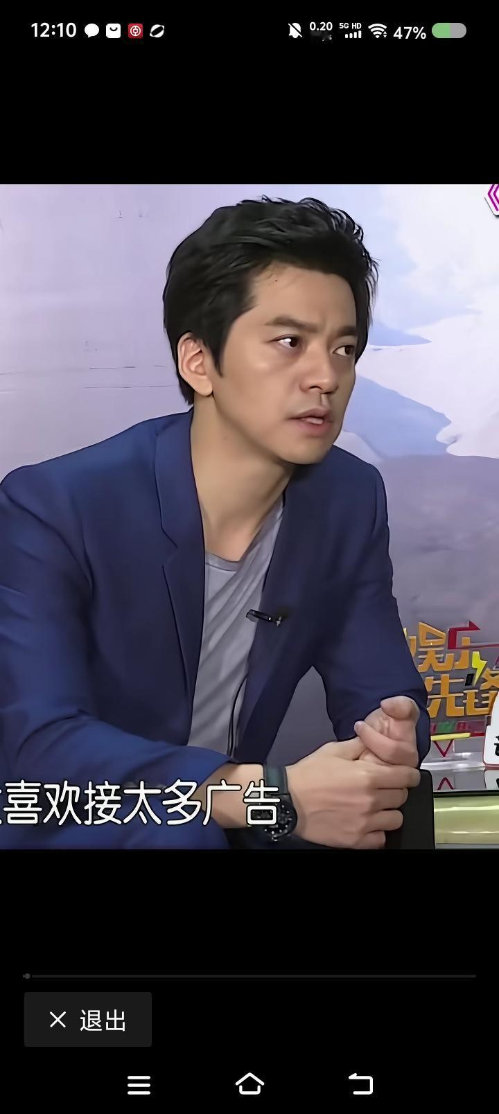 李健的清醒——节目里，李健说：“我不喜欢接太多广告。人自身也需要环保，不能透支