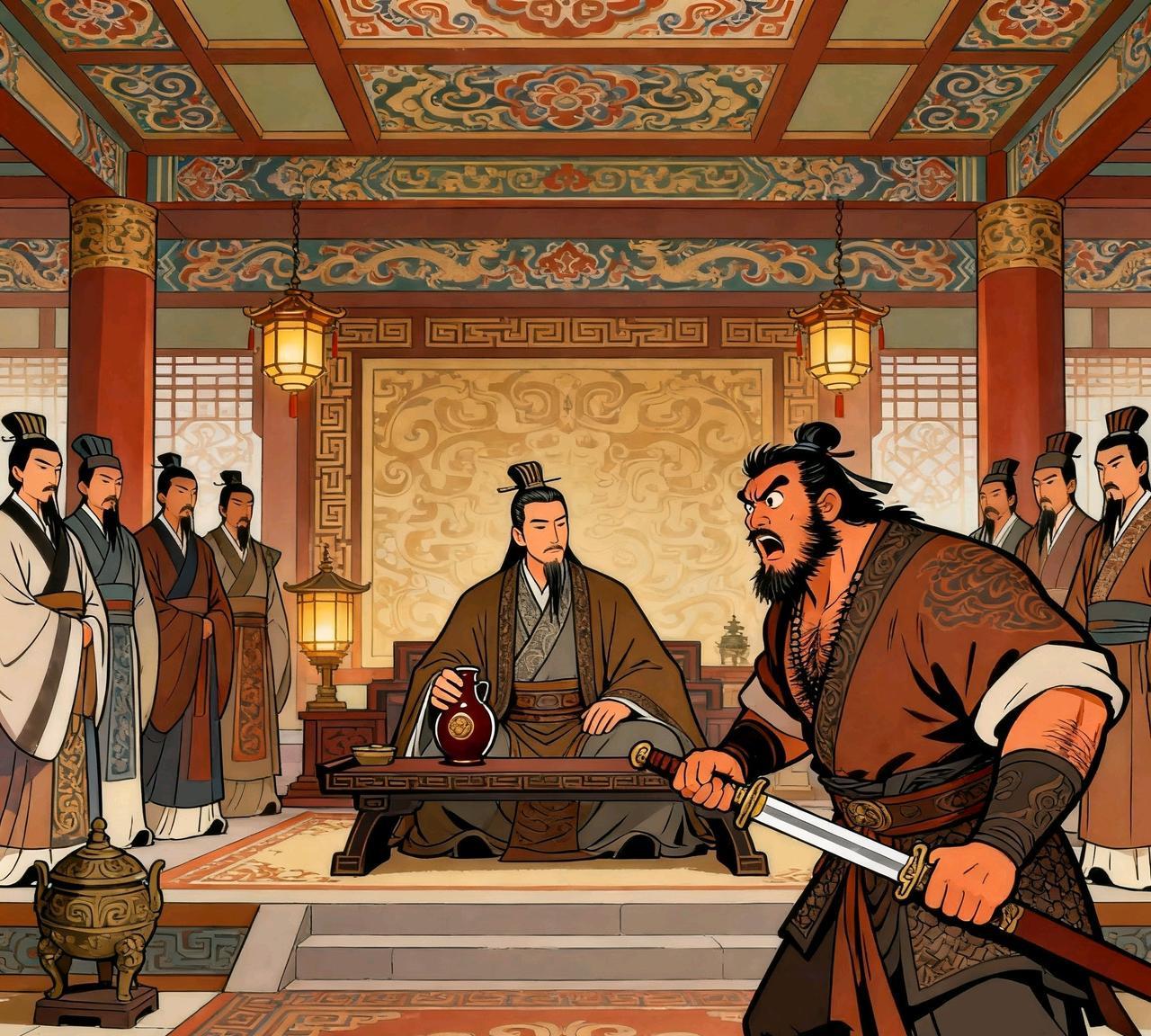 葬完项羽，有人跟刘邦说：“项氏家族的人都留着是个隐患，不如趁现在斩草除根，省得以