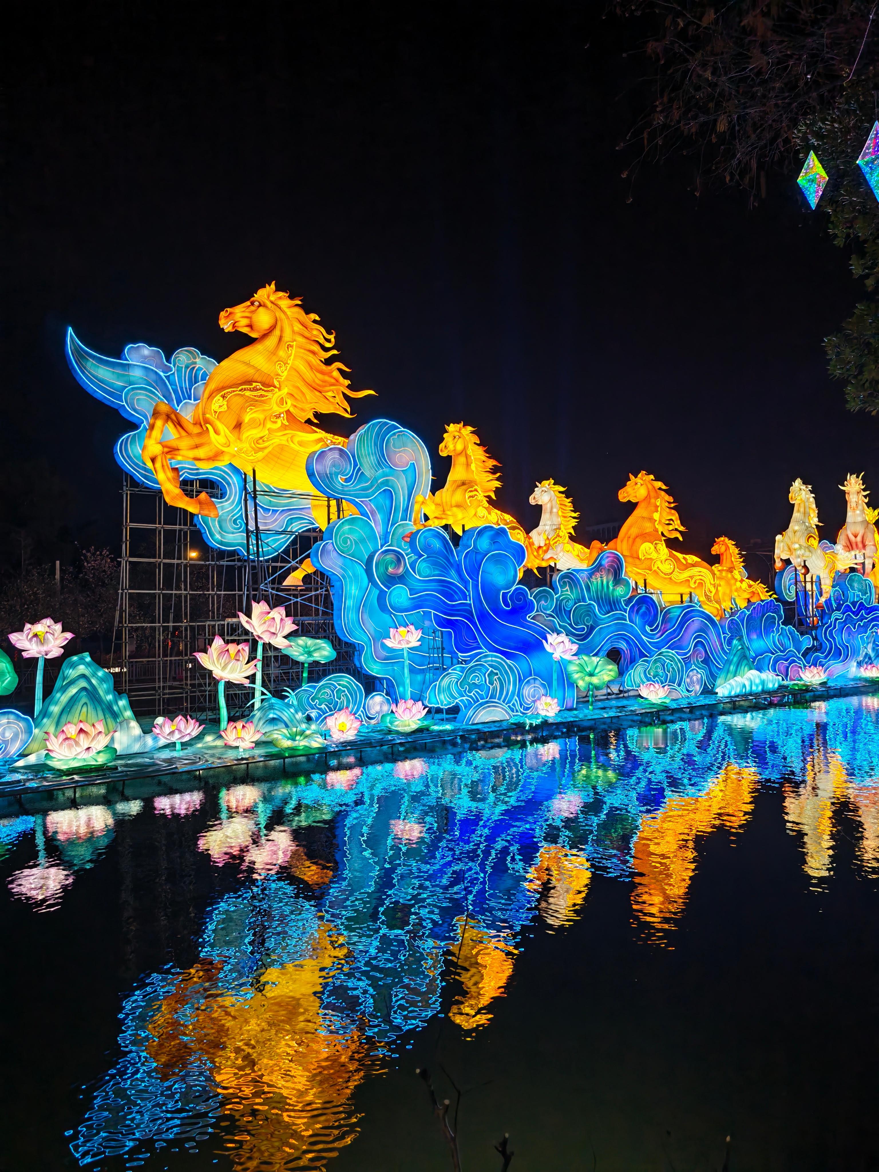 今年带GOOD来越秀公园花灯会了，好奇的小脑袋不停地四处张望。广州·越秀公