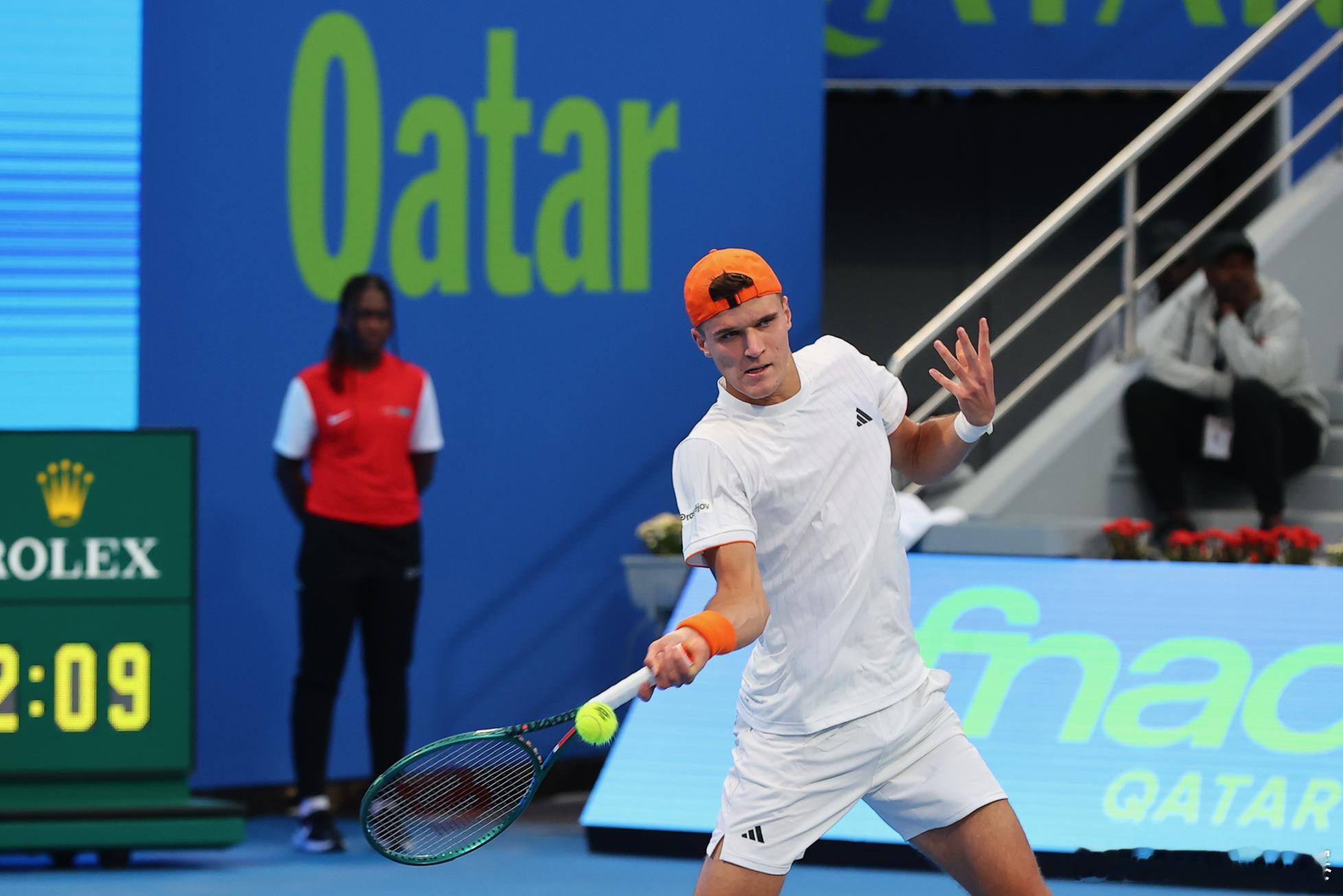 张之臻🆚门希克ATP500卡塔尔埃克森美孚公开赛第二轮焦点战，张之臻与捷克