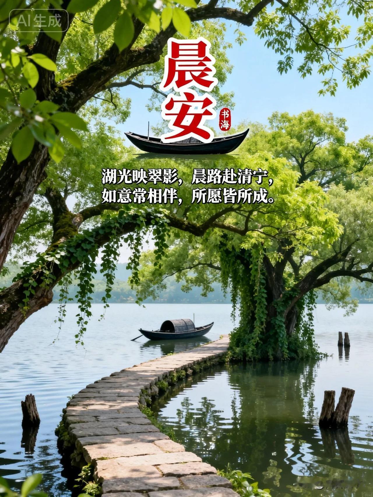 晨光洒落肩头，美好都在路上，愿你今日事事顺心。