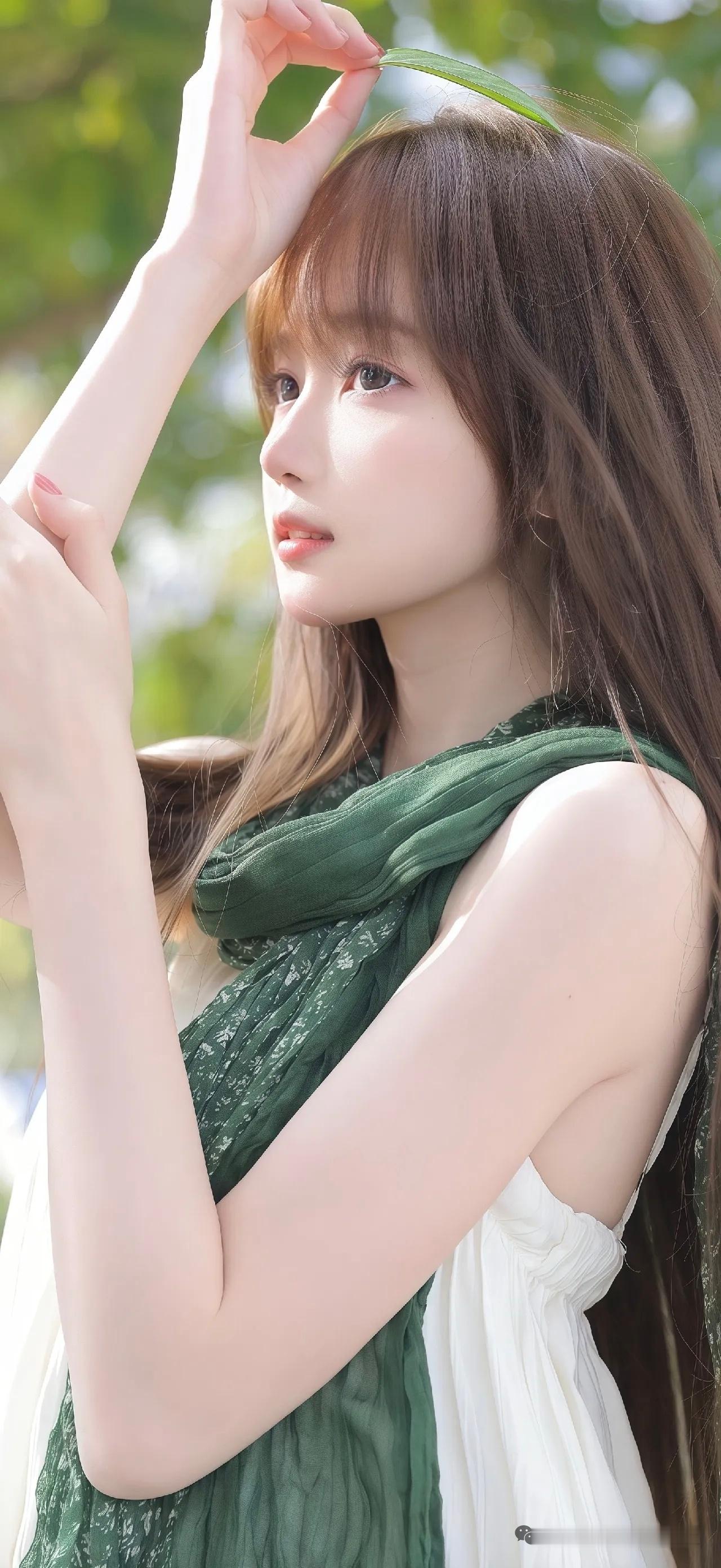 锁屏壁纸|天生丽质美到心坎里去了