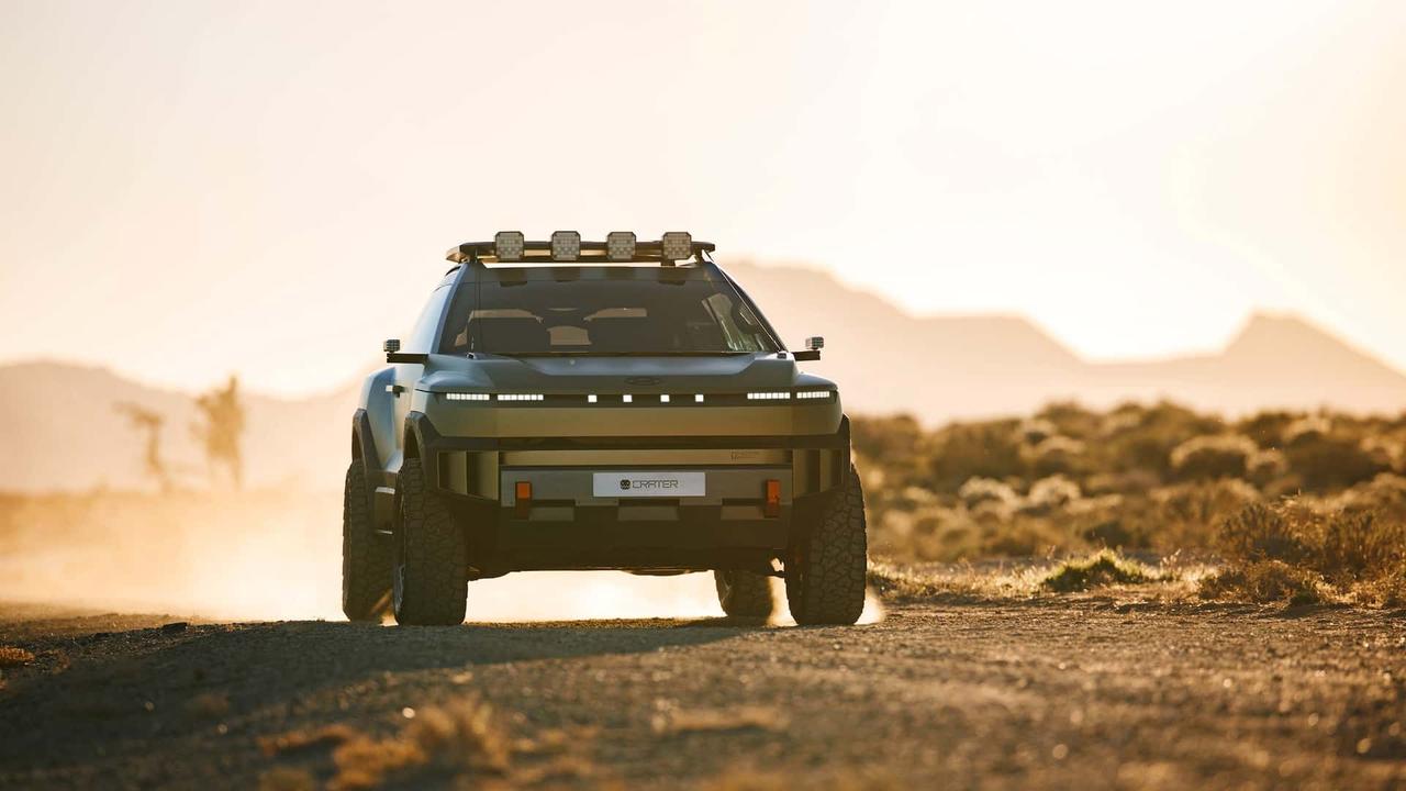 现代发布全新Crater概念车，挑战硬派越野市场！全新Crater概念