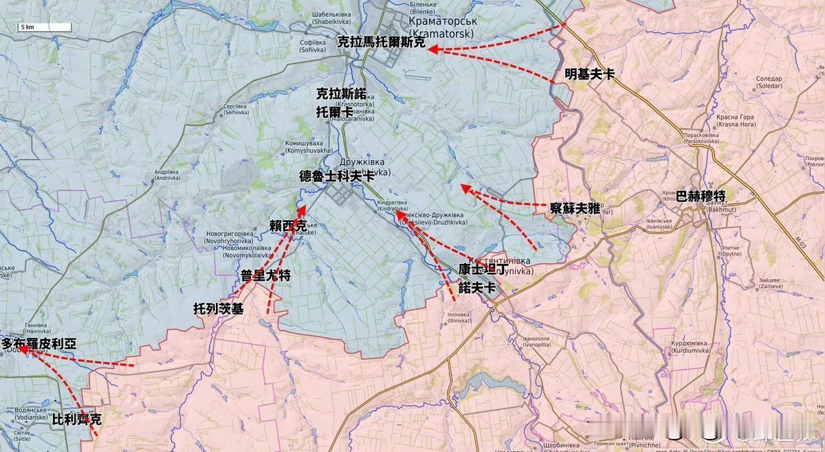 2026年6月14日，顿涅茨克北部战局迎来决定性节点。俄军对康斯坦丁诺夫卡市残余