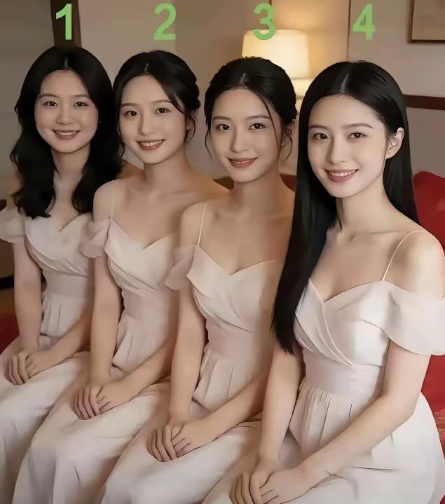 这四位正值芳龄的美女中，据说有一位仍是黄花闺女，你能一眼就认出来吗？通常来说，所