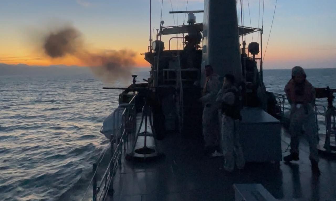 12月9日，泰国皇家海军的“特帕”号军舰，使用Mk-22舰炮从泰国湾方向实施舰炮