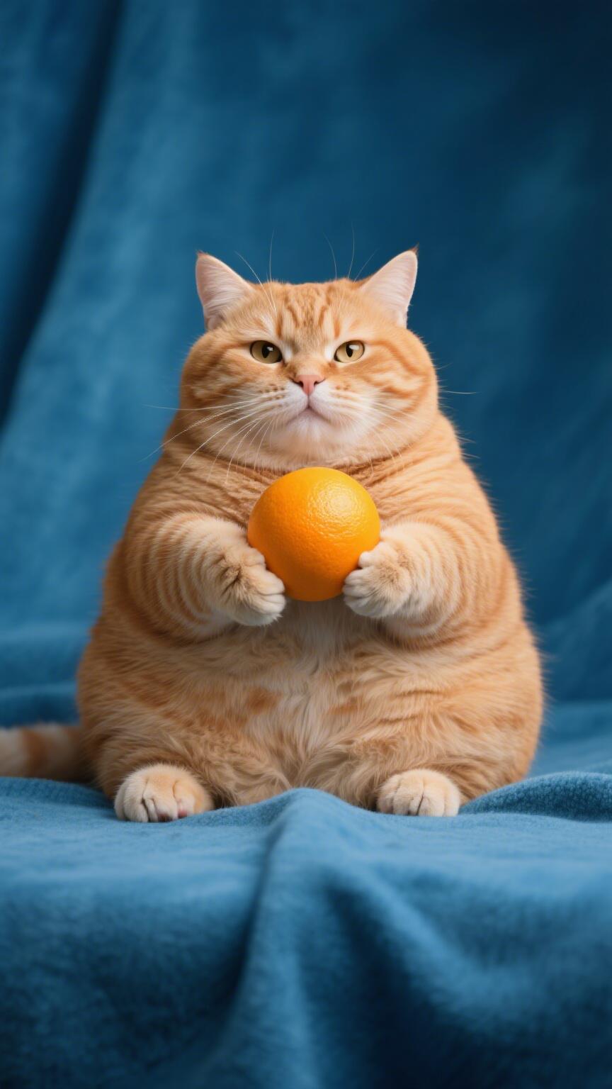 为了证明我真的是一只橘猫
