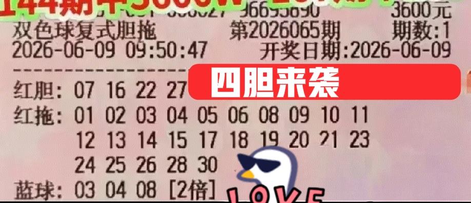 四胆大复式组队来袭，三张四胆大复式，能帮大家杀掉多少号？很明显，至少8成以上的号