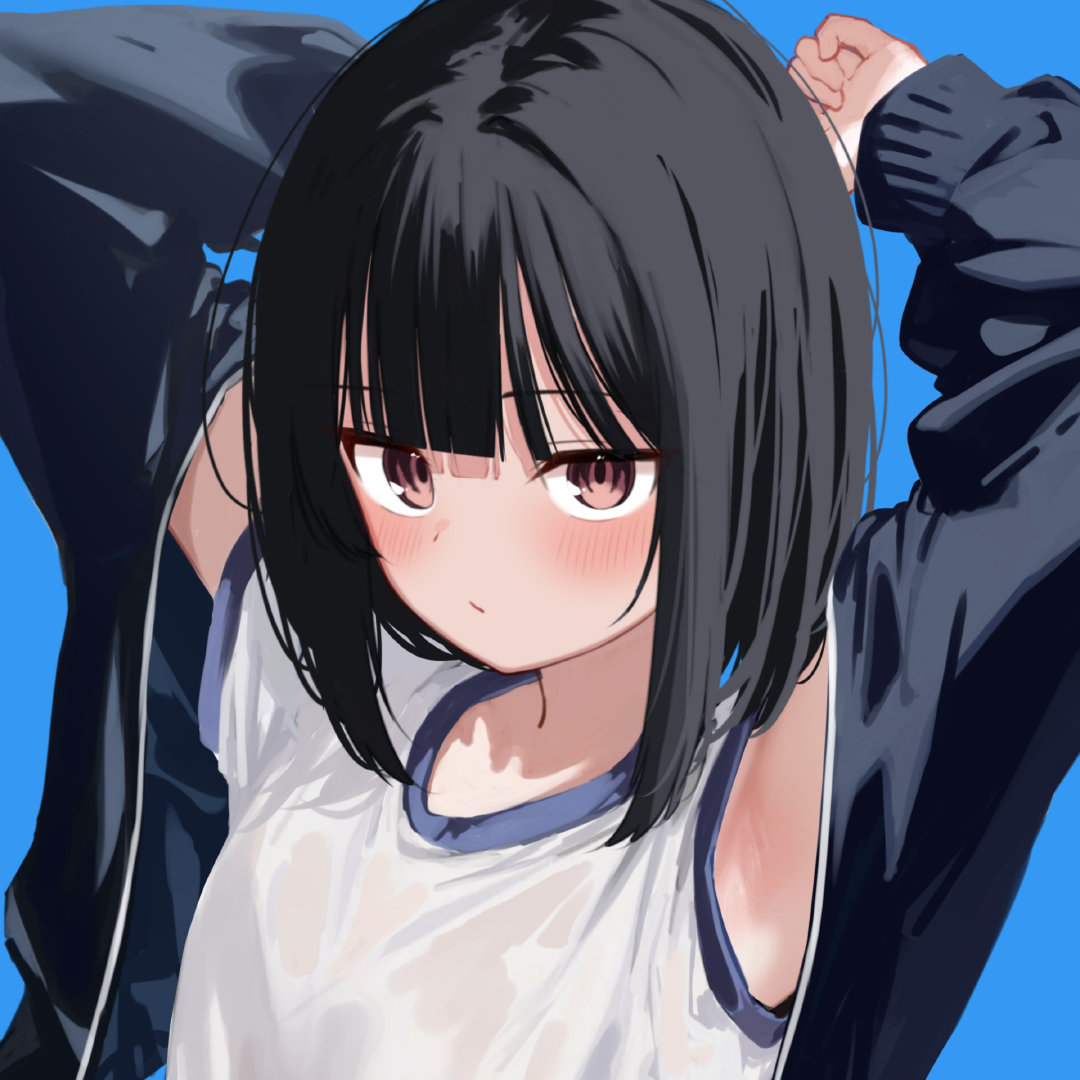 「…ん？いや、つけてないけど…この方が楽だし」|画师:めめっこ@FANB