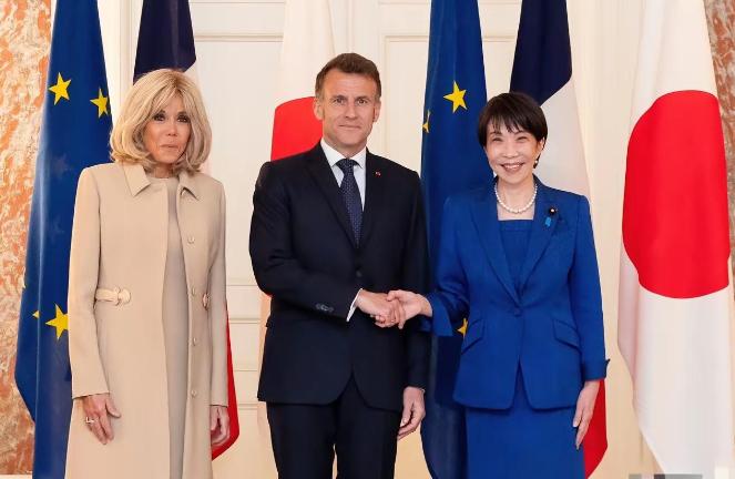 马克龙访日办了四件事，全都针对中国！要知道，就在中法经贸合作稳步推进、马克龙