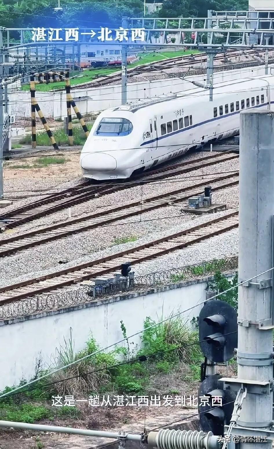 网上看到这个报道，作为湛江市民，你是不是有说走就走的去北京旅游的冲动？搭乘动车D