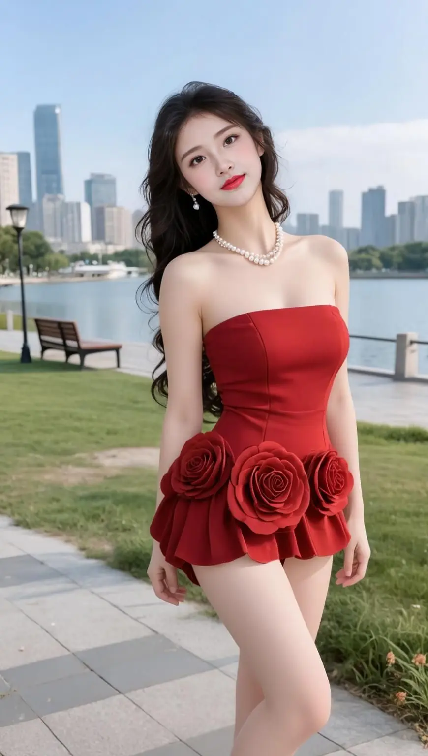 AI甜美女神写真 ai创作 原创Ai作品清纯甜美肤白貌美