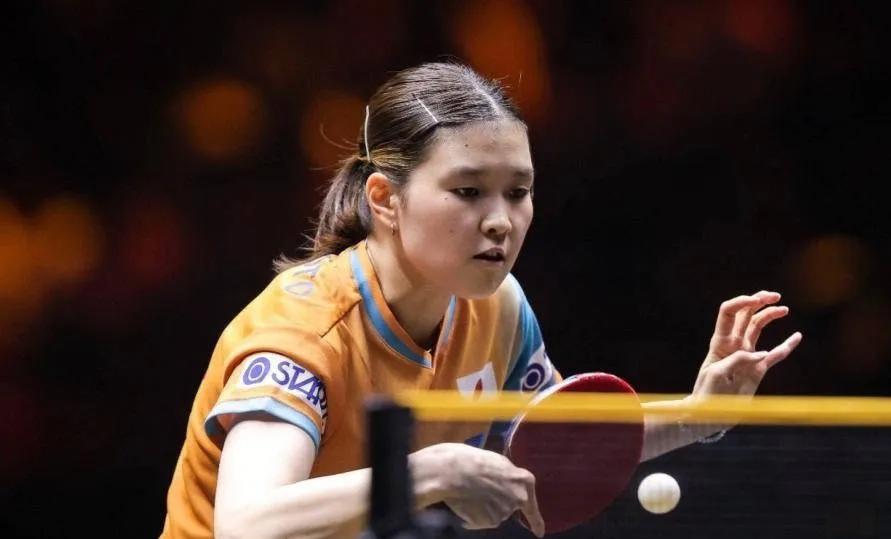 刚刚结束了一场WTT蒙彼利埃冠军赛女单1/16决赛,女单世界排名第10的日本削球