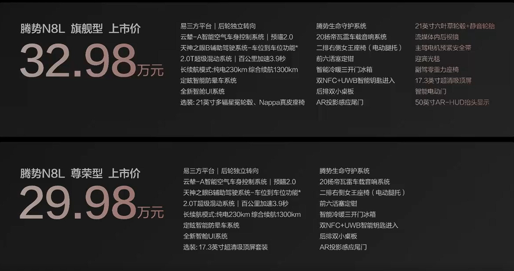 有人懂吗,家庭SUV选来选去,看到腾势N8L的第一眼我就知道这一定是一台家人全票