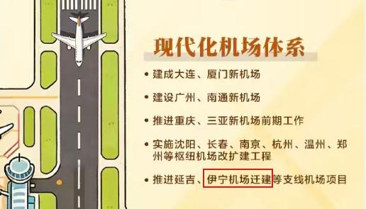 看到最新公布的国家“十五五”时期要建设的重大工程项目中，有伊宁机场迁建项目，这对