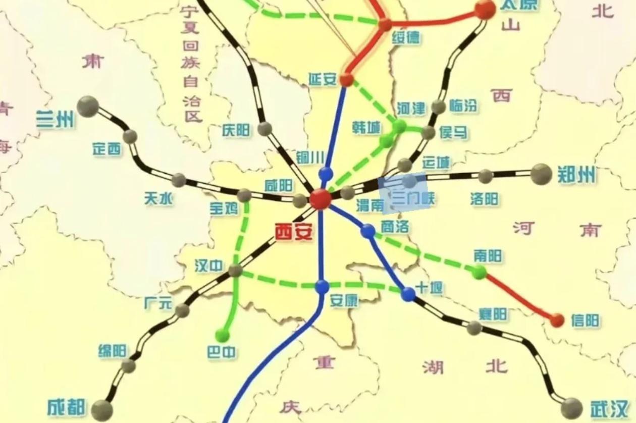 西安、西十、西康通车，西安八向辐射全面打通；沿江高铁超5600亿，武汉枢纽地位再