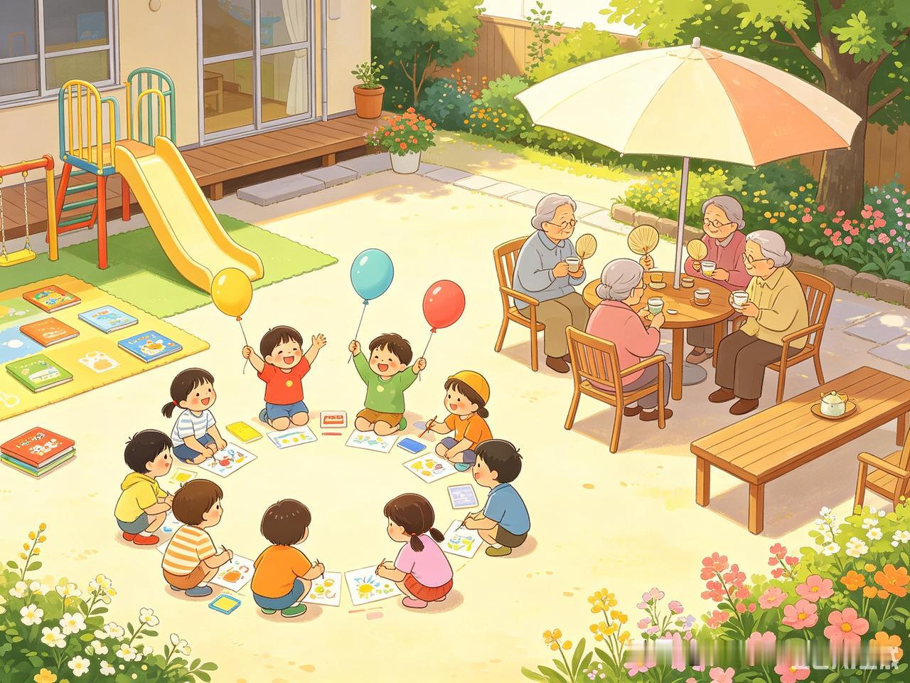 部分幼儿园变养老院当年挤破头的幼儿园，如今2万多所关门！幼师被迫“跨界”养老