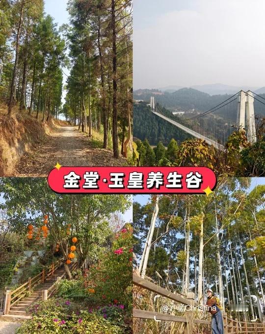 成都周边金堂秋冬徒步，这条路线值得二刷❗金堂的山太适合秋冬徒步了🤩[惊喜