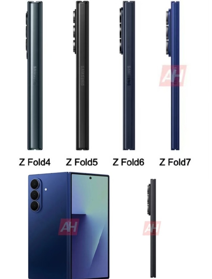三星作为折叠屏元老，这次在GalaxyZFold7上也开始卷厚度了！从历代Z