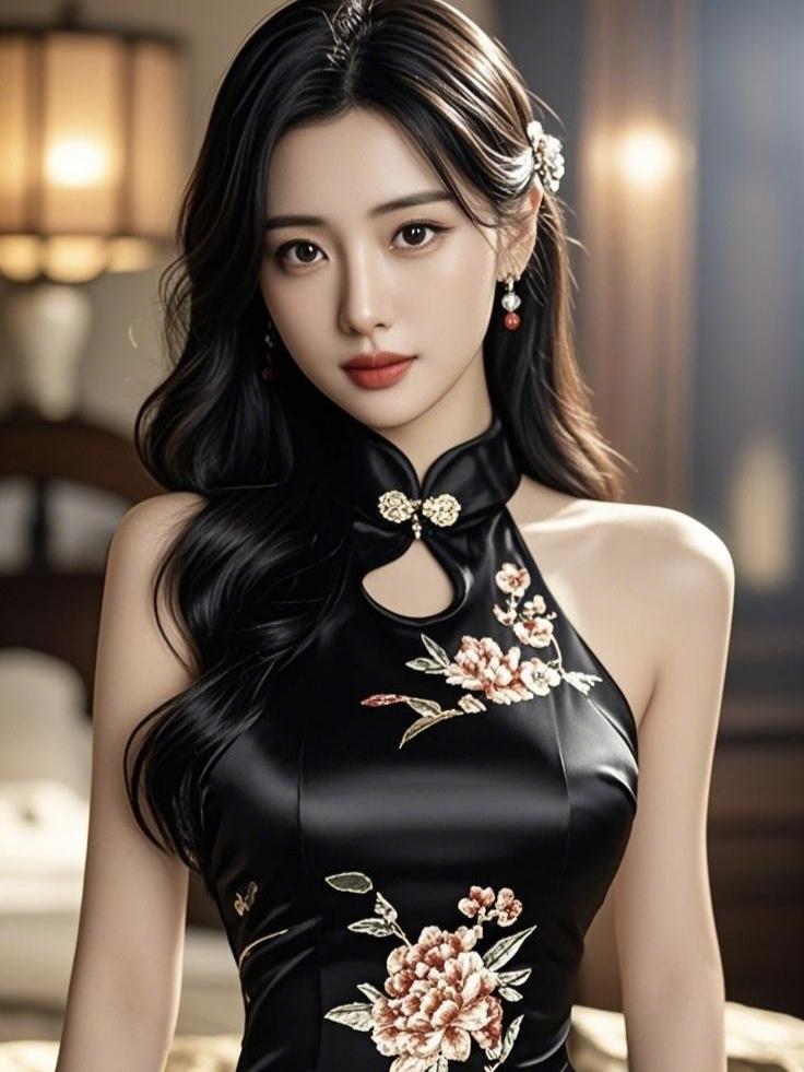 《旗袍，独属东方的美》一针一线，绣进岁月清浅一领一襟，收尽山河温婉你从