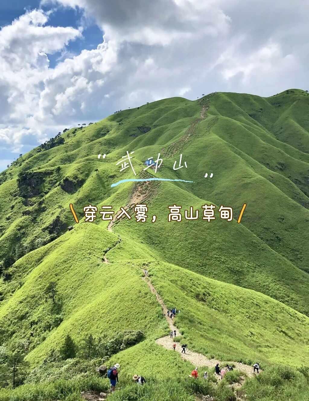 📍江西·武功山｜8.1-8.2周末轻装徒步🚶‍♀️23km｜📈2300m