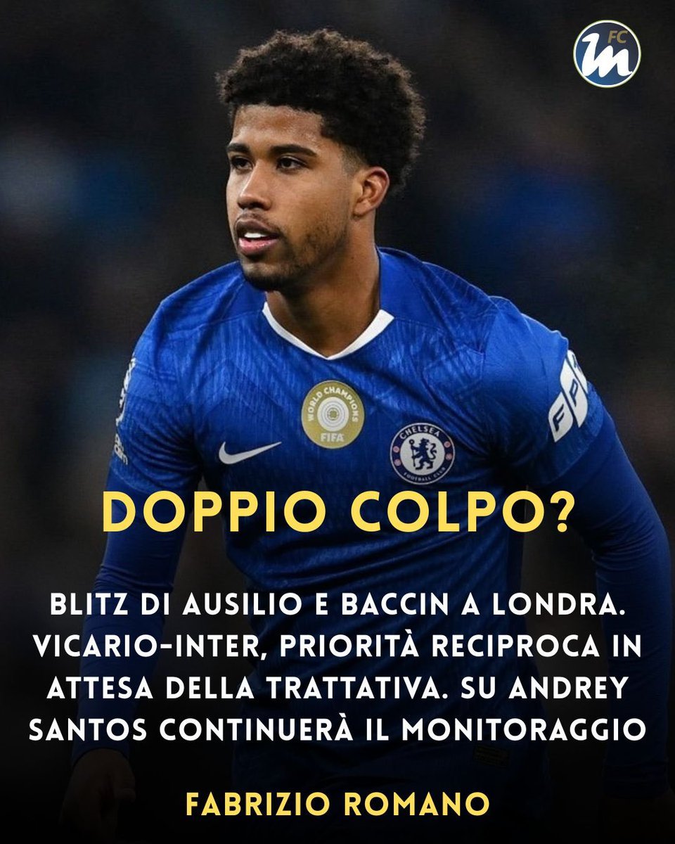 ✅维卡里奥已向国米方面表示同意某种形式的优先权。因此，现在等待两家俱乐部之间展