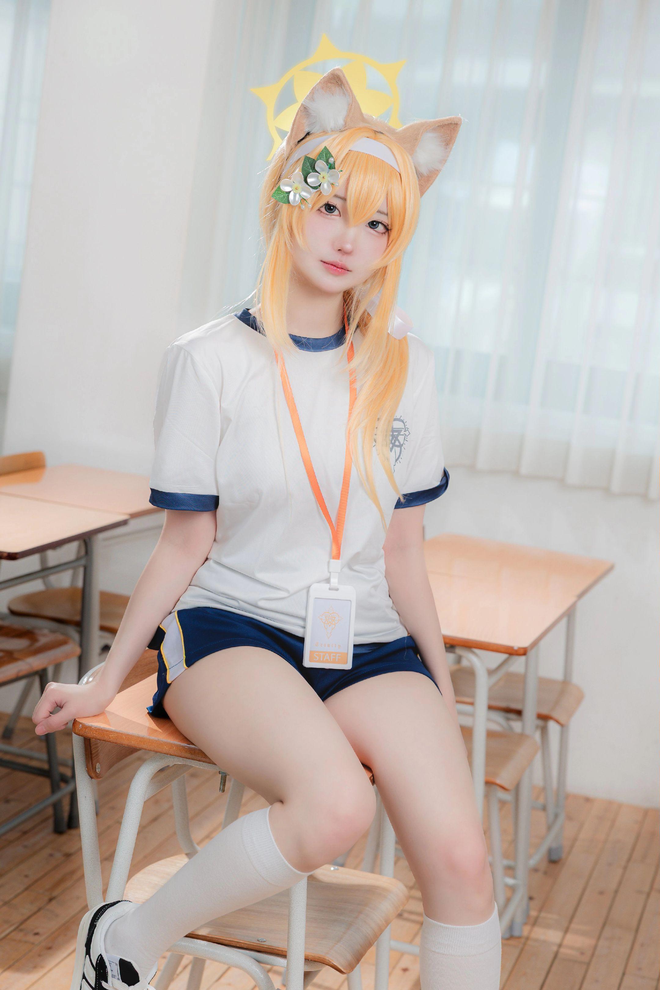 coser 二次元 萝莉 玛丽 蔚蓝档案