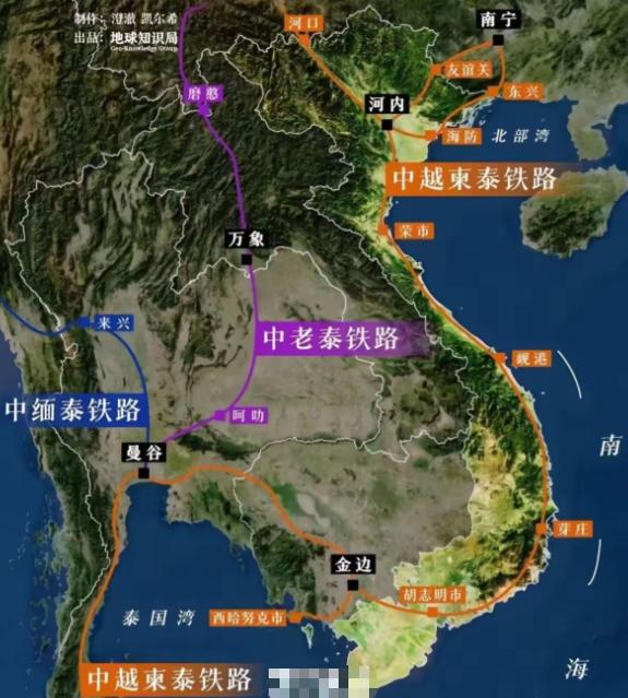 据说越南现在很着急，高铁项目再不开工就赶不上趟了，他们的高铁项目，喊了十几年，连