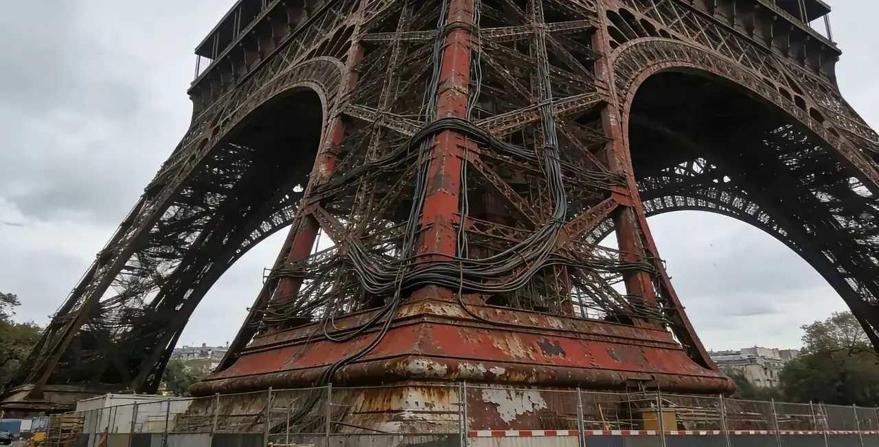 你没看错，这是埃菲尔铁塔。