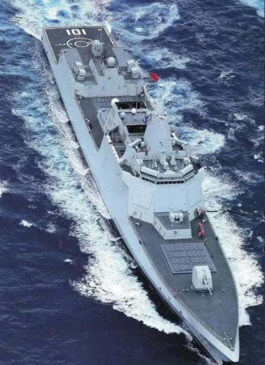 055大驱在世界属于什么水平？这么说吧，有16艘055的时候，地球上没有国家想跟