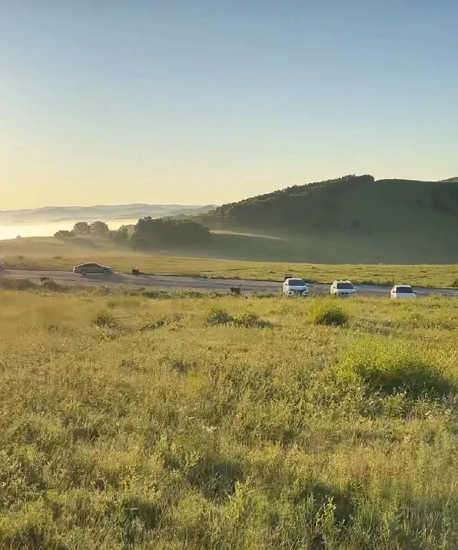 因为我退休了，时间自由，面对高温天气，我尽量早晚去公园走步，最热的时间段，我不外