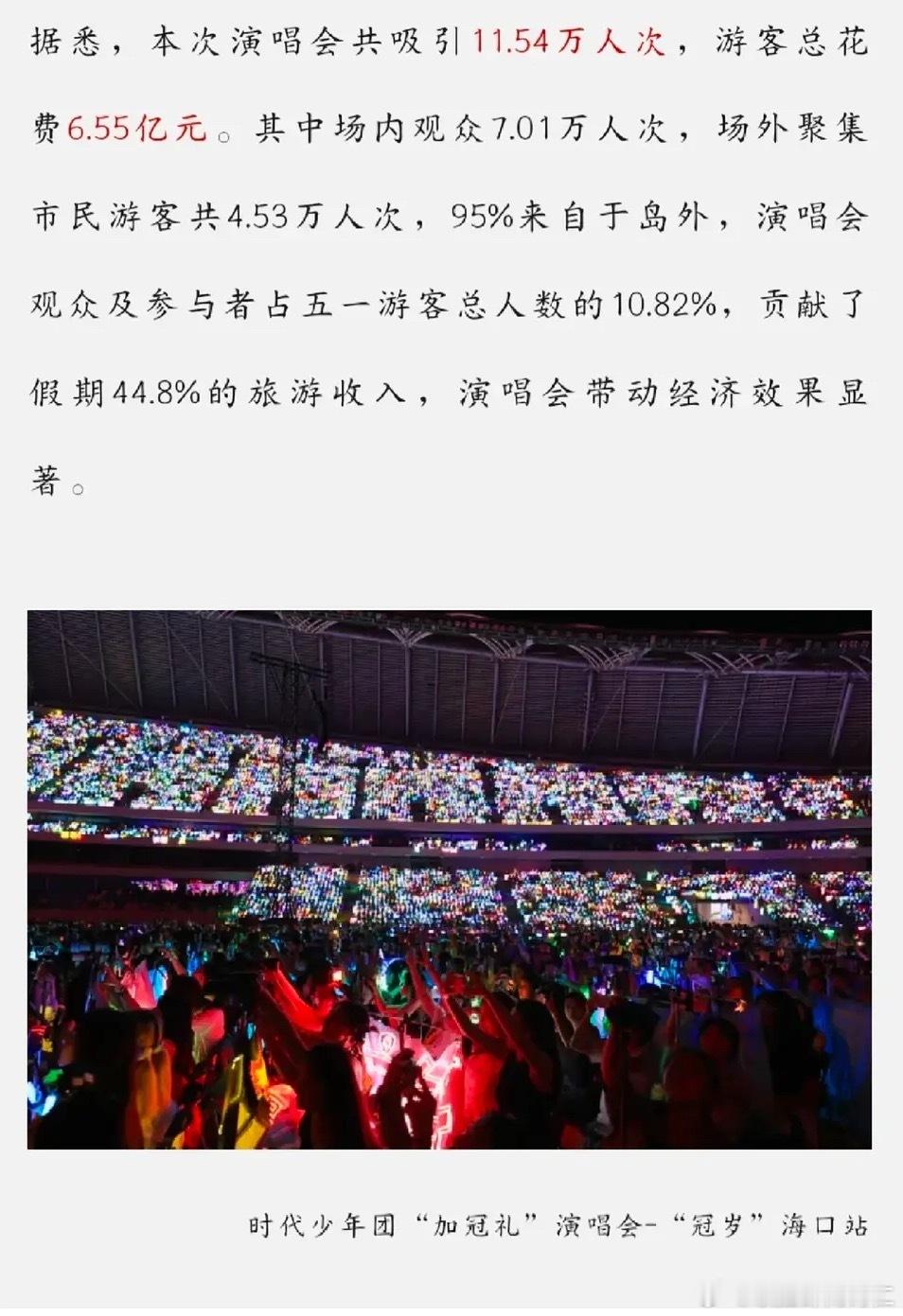 时代少年团这个演唱会太吓人了贡献了一半收入​​​