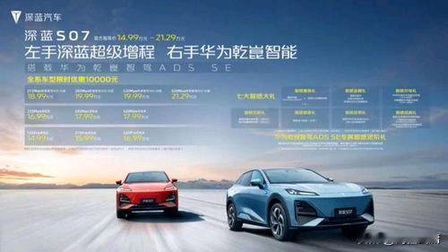 深蓝S07激光版对比比亚迪海狮06EV：智驾续航谁更强？南方车主直接抄答案