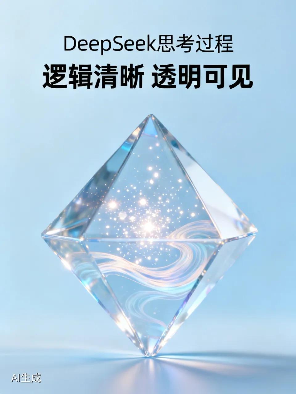 一直在用DeepSeek，不只是看最后的内容结论输出，也看整个的思考过程。这是一