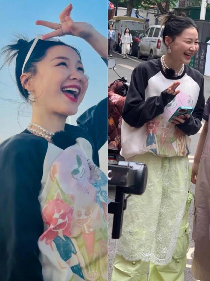 金靖真的有点会穿~