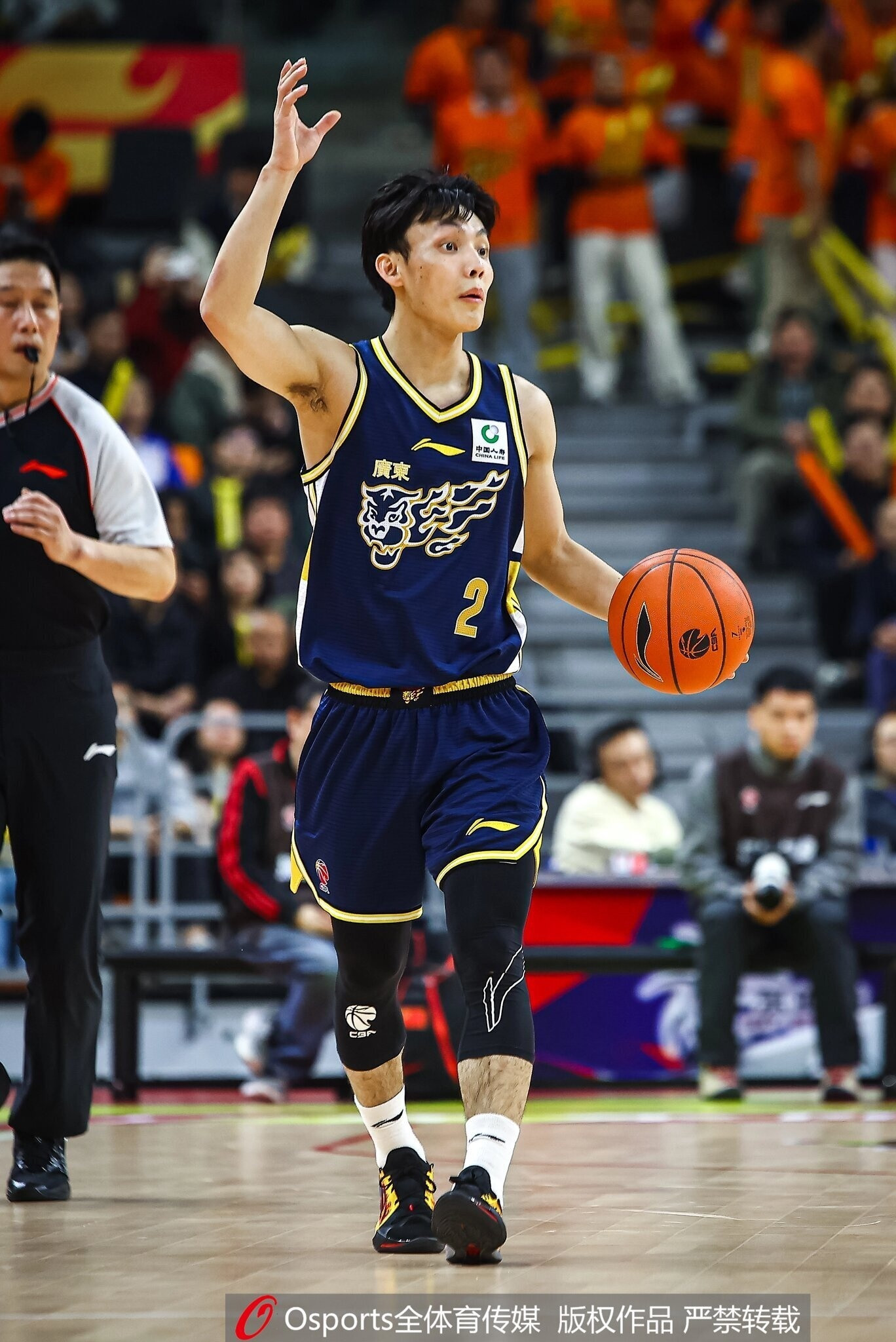 CBA常规赛第6轮最佳阵容: 徐杰、萨林杰、詹姆斯、林庭谦、贺希宁