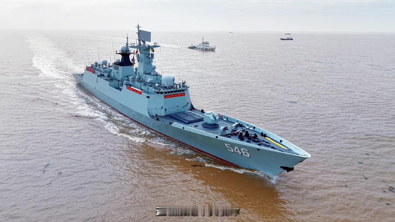 546号“盐城舰”的照射雷达也换了啊——海军546号“盐城舰”，是我国自