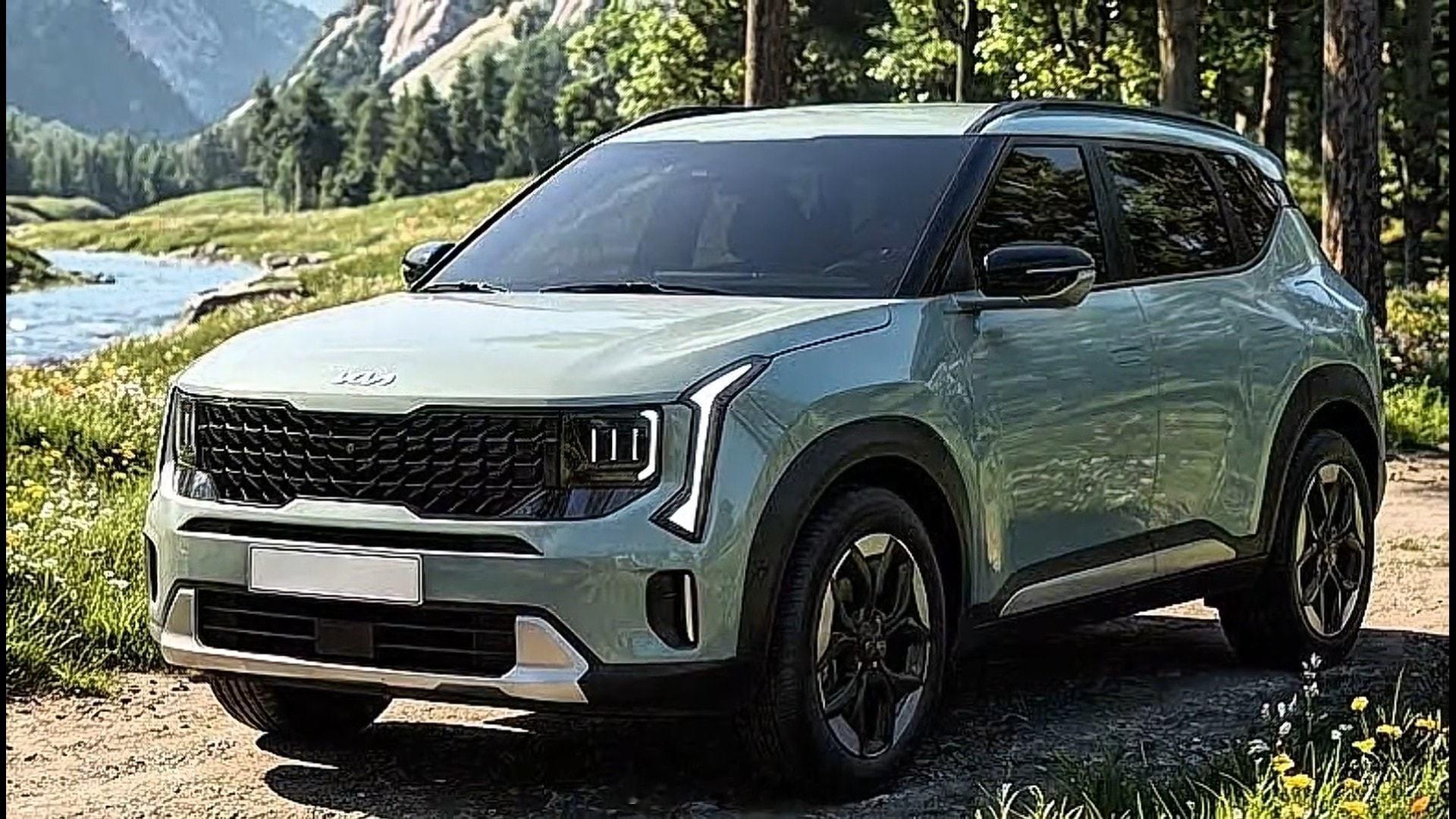 下一代起亚赛图斯前瞻【新车渲染】下一代起亚赛图斯前瞻，将于12月10日正式发布