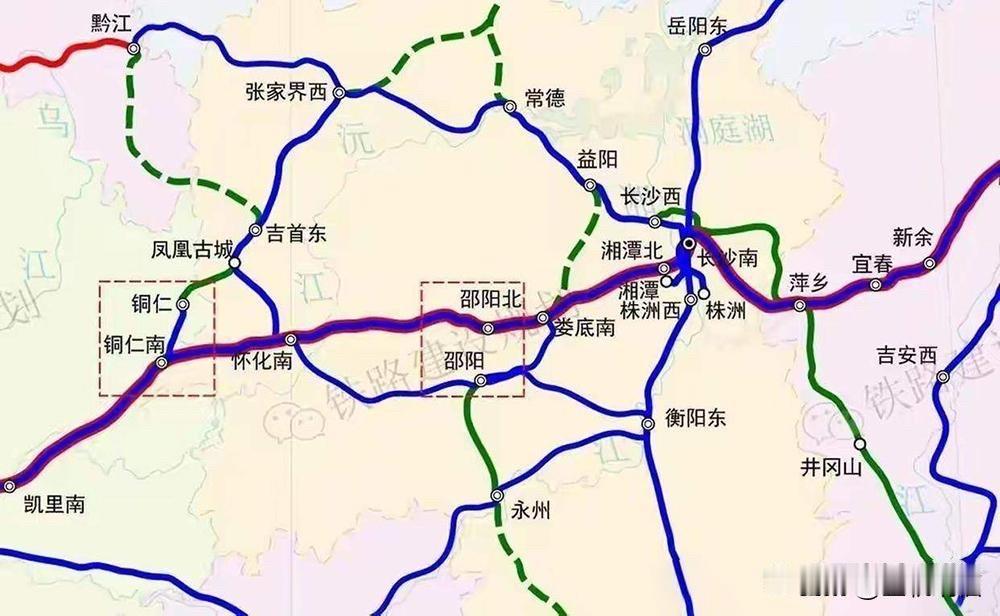 沪昆高铁为什么不走邵阳呢？如果当初沪昆高铁经过邵阳，并且同步解决好湘中通道的娄