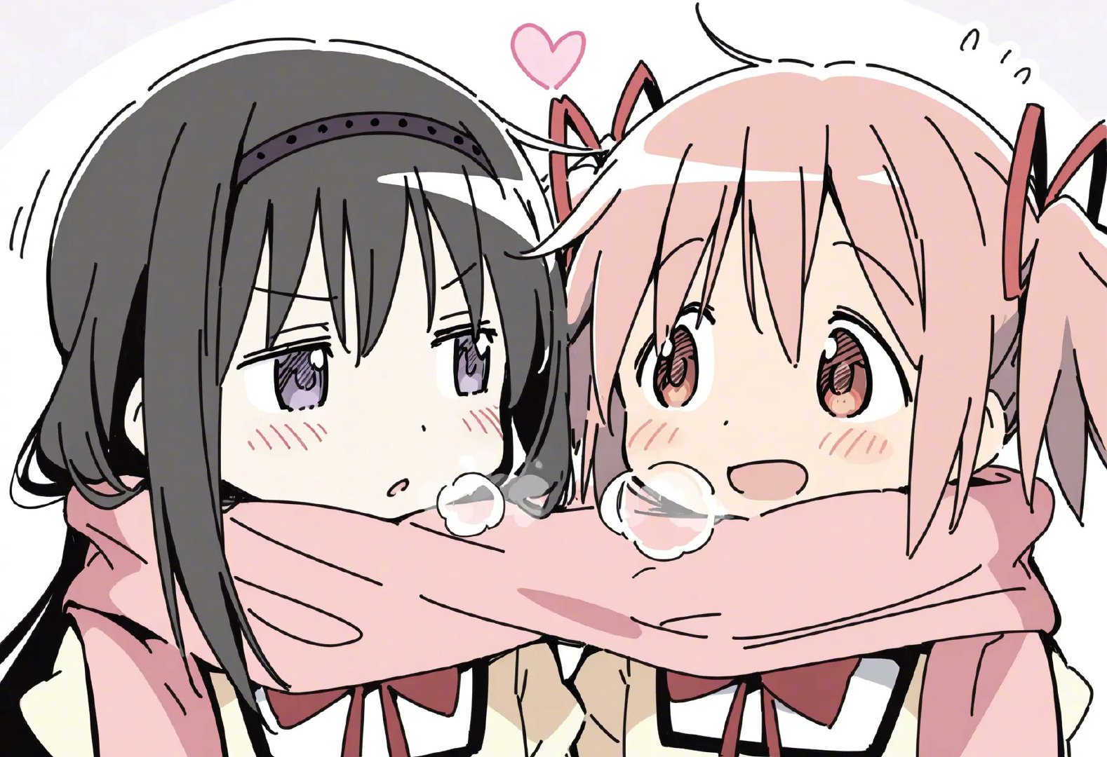 魔法少女小圆仮老师画的焰圆简直就是国宴