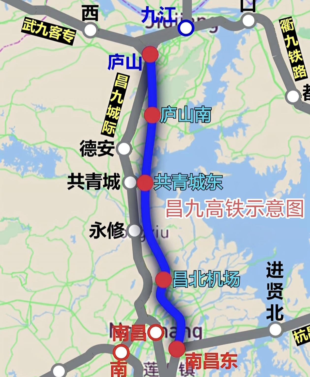 2条时速350高铁，进入静态验收！昌九、渝万，一江西一重庆，全线5站，一端大