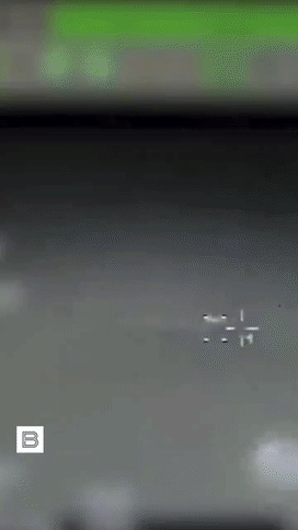 俄防空部队公开一段视频，“铠甲-S1”防空系统拦截了一枚乌克兰“火烈鸟”巡航导弹