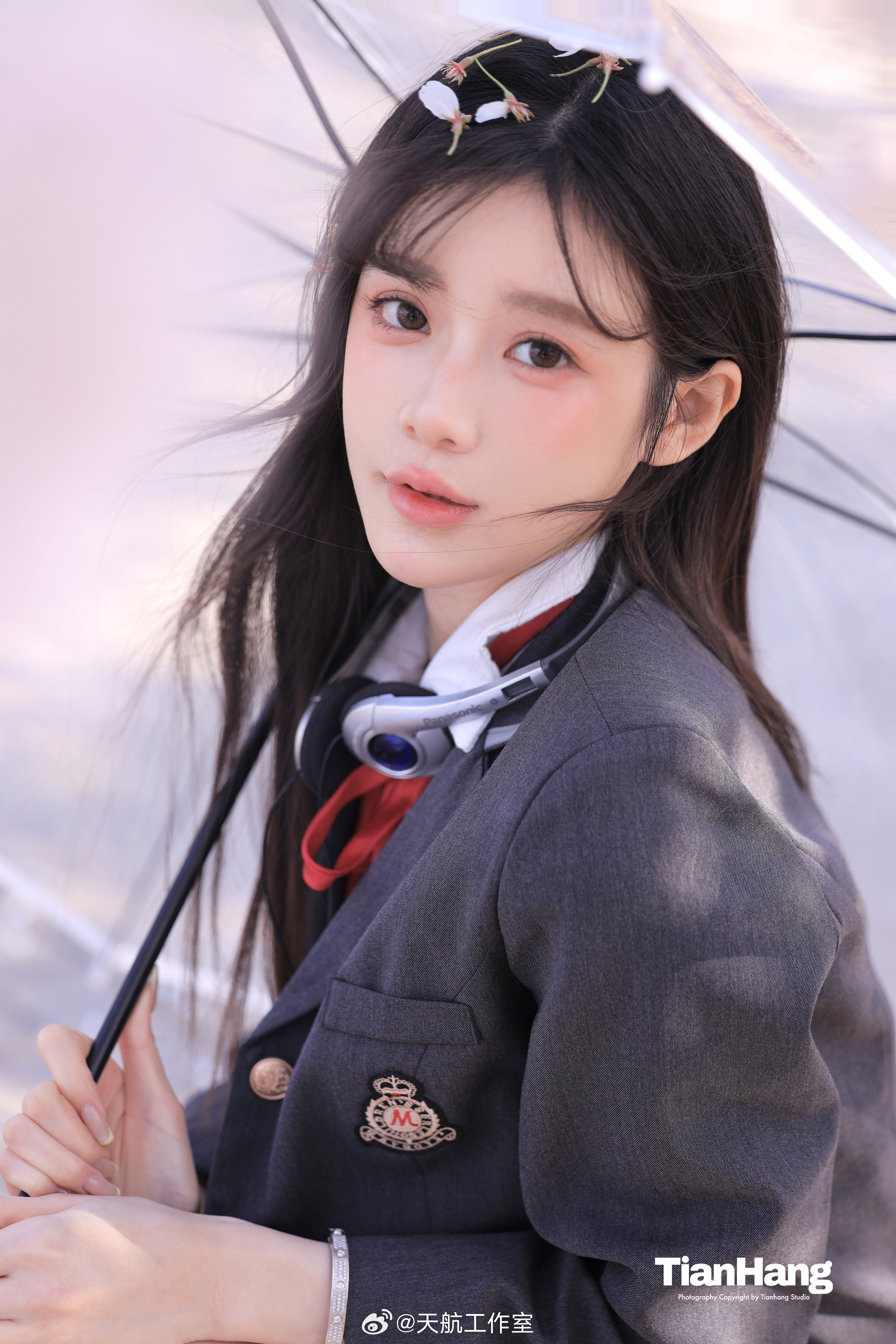 🌸春日限定JK和樱花一起赴一场温柔之约💫天航工作室韩系少女心外景花漾