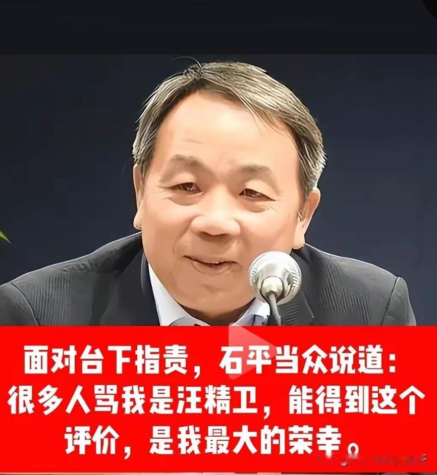 石平：很多人骂我是汪精卫，能得到这个评价，是我最大的荣幸。人至贱则无敌！不用